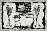 Mike Kelley, Nazi War Cave #1, 1985, Acrylic on paper