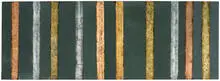 Judy Stabile, Untitled, 2007, Reverse painted glass with copper and gold leaf