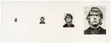 Chuck Close, Keith/Four Times, 1975, 2-color lithograph on Arches paper