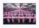 Manufacturing #17, Deda Chicken Processing Plant, Dehui City, Jilin Province, China, 2005 by Edward Burtynsky, 2005, Chromogenic color print, sold Oct 2014