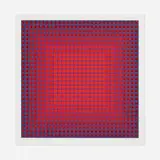 Julian Stanczak, Compounded Red