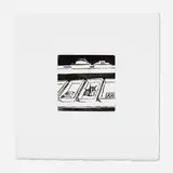 Wayne Thiebaud, Delicatessen Trays, 1965, etching and aquatint
