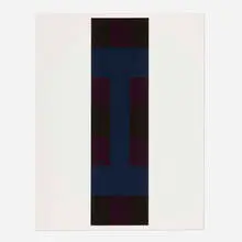 Ad Reinhardt, Untitled (from the 10 Screenprints by Ad Reinhardt portfolio), 1966, screenprint in colors