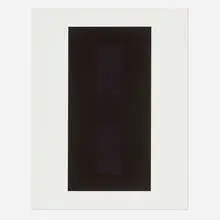 Untitled (from the 10 Screenprints by Ad Reinhardt portfolio) by Ad Reinhardt, 1966, screenprint in colors, sold Jun 2022