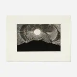 James Turrell, Crater Bowl/Cross Section (from the Mapping Spaces portfolio), 1988, etching, aquatint, and photo etching
