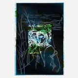 Julian Schnabel, A Boy From Naples, 1986, etching and spit bite aquatint in colors over lithograph