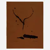 Robert Motherwell, A Throw of the Dice #2 (Unique Trial Proof)