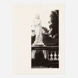 Christo, Wrapped Venus, Project for Villa Borghese-Rome, 1974, lithograph with collage on Special Arjomari
