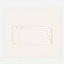 Untitled by Donald Judd, 1978, etching, sold Jun 2022