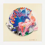 Roncador (from the Imaginary Places III series) by Frank Stella, 1998, lithograph, screenprint, etching and relief in colors TGL Handmade, sold Jun 2022