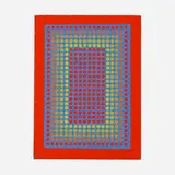 Richard Anuszkiewicz, Untitled (Annual Edition), 1976, screenprint on masonite