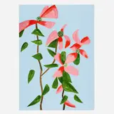 Alex Katz, Red Dogwood 2 (from the Flowers portfolio), 2021, archival pigment inks on Innova 315 gsm