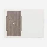 Frank Stella, Six Mile Bottom (from the Aluminum series)