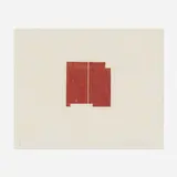Robert Mangold, Plate A (from the Seven Original Woodcuts series)