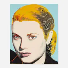 Andy Warhol, Grace Kelly, 1984, screenprint in colors on Lenox Museum Board
