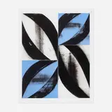 Charles Arnoldi, Arcs IV, 2016, etching and aquatint in colors