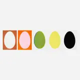 John Armleder, Lanterne Chinoise (from the Chinese Lantern portfolio), 2008, lithographs in colors