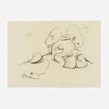 Claes Oldenburg, Soft Drum Set, 1972, lithograph on Angoumois à la main paper