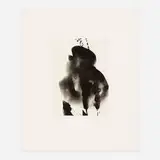 Nocturne III (from the Octavio Paz suite) by Robert Motherwell, 1987, lithograph in colors with chine appliqué on Arches and Japanese Gampi handmade, sold Jun 2022