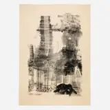 Robert Rauschenberg, Earth Tie (from the Stoned Moon series), 1969, lithograph on Arches Cover