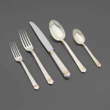 Christofle, Aria Gold flatware service