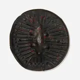 Ethiopian, Arussi shield, embossed hide