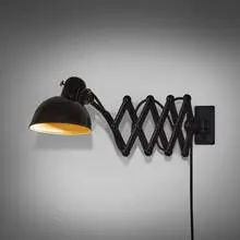 Scissor wall lamp by Christian Dell, sold Sep 2025