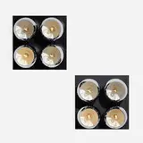 Angelo Lelii, Mirage ceiling lights model 14109, pair