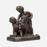 Hippolyte Moreau, Untitled (Putti with Goat)