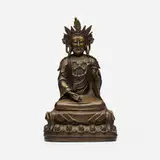 Tibetan, Seated Bodhisattva Avalokiteśvara (Guanyin)