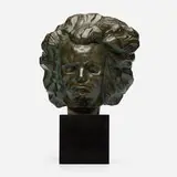 Georges Gori, Bust of Ludwig van Beethoven, c. 1935, bronze