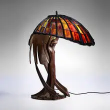 Peter Behrens, Flying Lady table lamp