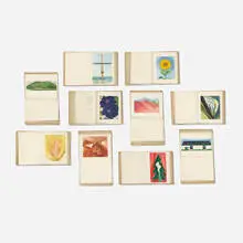 Georgia O'Keeffe, The work of Georgia O'Keeffe: A Portfolio of Twelve Paintings, 1939, offset lithograph on paper
