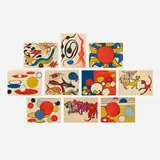 Our Unfinished Revolution (complete portfolio of ten works) by Alexander Calder, 1975-1976, offset color lithograph on Arches paper, sold Jun 2016
