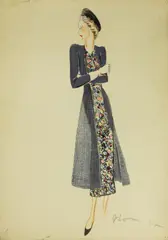 John Guida, Untitled, 1897, watercolour paper size 69.5 x 51.5cm