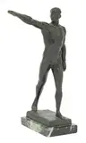 Maurice Guiraud-Rivière, Maurice Guiraud-Rivière (1881-1947), a bronze figure