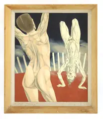 Francis Plummer, Francis Plummer (1930-2019) Figure Studies Signed