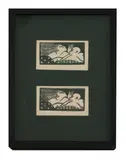 Continental School, Continental School (1920s) Mother and Child Two woodblock prints
