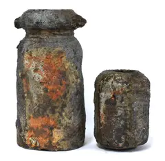 Charles Bound, Charles Bound (American, 1939, a stoneware vase