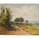 William Franklin Jackson, Landscape with Walking Path