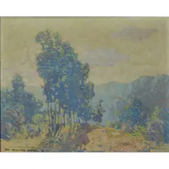 Jack Wilkinson Smith, Landscape, 1919, oil on board, (approximate dimensions -