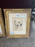 Louis Auguste Mathieu Legrand, L'Ame Du Poete, [The Soul of the Poet], 1901 original, etching and aquatint on Japan paper, (approximate dimensions -