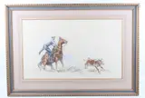 Harley Brown, Untitled, pastel art