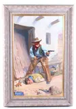 Untitled by Thomas Helprin, oil & study, offered Jan 2021