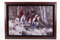 John Jones, Untitled, oil on canvas framed
