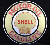 Untitled by Shell Motor, oil gasoline reproduction sign, offered Jan 2021