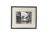 Stephen Willard, For your consideration is this Stephen Willard (1894-1966) Eastern Sierra Lake circa 1950's. This, photograph was taken of the Eastern Sierra Nevada and rubber