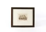 Untitled by S. Raymond, etching, offered Oct 2020