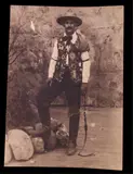 Untitled by Earliest Known, photograph of pawnee bill 1800-1900, offered Jul 2019