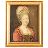 Alexander Roslin, Ritratto di dama, oil on canvas